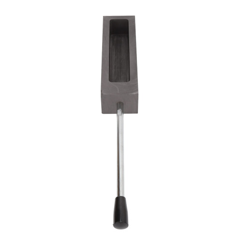 Ingot Graphite Mould Long Handle 6.6Lb Silver 3.5Lb Universal 1