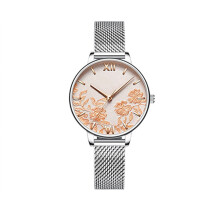 CURREN 9065 Women Watch Ultra Thin Quartz 3ATM Imitation Leather