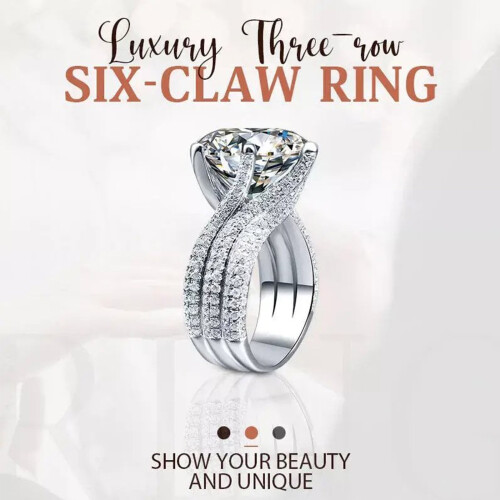 Ring US Size 8 Romantic 3 Karat 925 Silver Wedding Dating 1