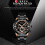 CURREN 8355 Men Watch Quartz 3ATM Dial Chronograph 3 Sub-Dials Strap 3