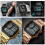 Men Digital Watch Stopwatch Countdown Alarm Luminous Watch 2