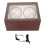 Automatic Watch Winder for 4 Watches (Brown) 1