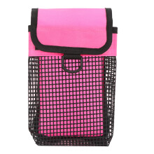 Portable Diving Reel Mesh Gear Bag Snorkeling Case Pink