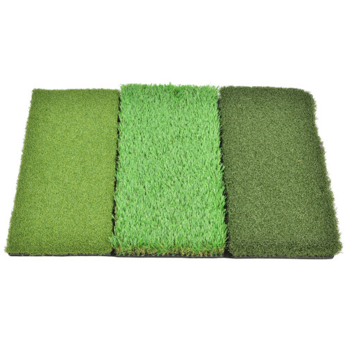 Folding Golf Hitting Grass Mat Cushion Beginner Swing Training 1