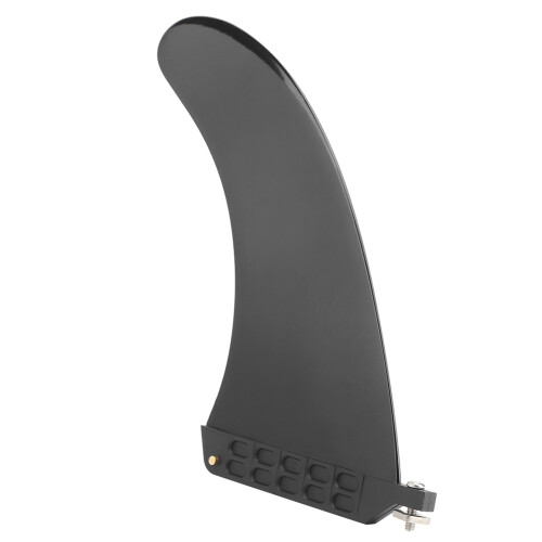 8in Eco-Friendly PVC Paddle Board Fin Black 1