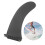 8in Eco-Friendly PVC Paddle Board Fin Black 4