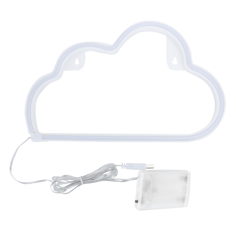 (Pink Light) Cloud Shape Neon Light LED Wall Sign Lamp Home Bar Party-image-OPC-PMMVGC2-NEW