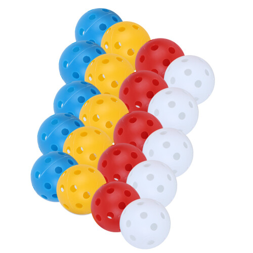 20Pcs Mixed Plastic Golf Balls for Indoor Practice 2