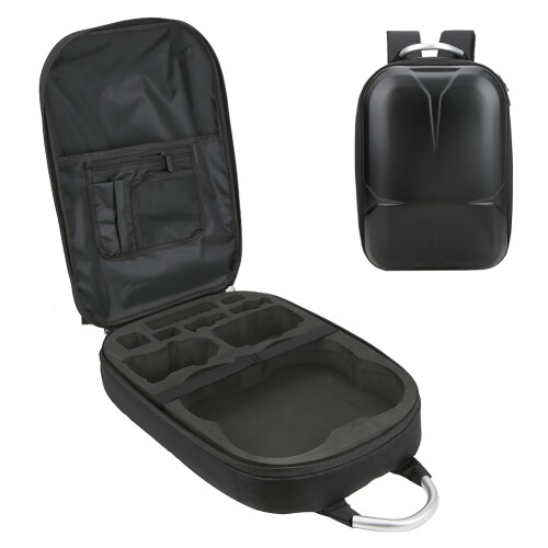 Waterproof Hard Shell Drone Backpack 2-Way Zipper for MAVIC MINI 2