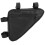 (Black) Black Tear Resistance Nylon Triangular Bike Front Bag 1