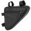 (Black) Black Tear Resistance Nylon Triangular Bike Front Bag 3