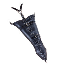 Sex Bondage PU Leather Arm Restraint Armbinder Kit For Men And Women BDSM Role Play Black
