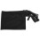(Black) Black Polyester Webbing Ceiling Storage Bag Fixed Handle Net 1