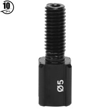 (M5) 10PCS RC122 Black Bike Rear Derailleur Brake Cable Thumb Shifter M6