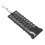 (Black Hook) ABS Plastic Portable 18 Holes Golf Scoreboard Red Beads String 2