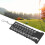 (Black Hook) ABS Plastic Portable 18 Holes Golf Scoreboard Red Beads String 5