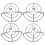 (gray) Drone Propellers Enclosed Guard Circle Protective for Mavic Mini Gray 1