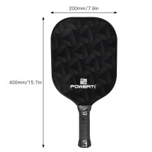 Pickleball Paddle Ball Set Carbon Fiber 2 Paddles 4 Balls