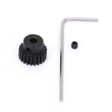 (Black 22T) 48P Motor Pinion Gear RC Spare for 1-10 ECX 2WD Black 22T