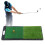 Golf Hitting Mat Indoor Outdoor Practice Grass with Rubber Tee 4