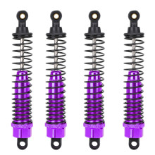 (Purple) 4Pcs 1:10 RC Metal Shock Damper 108004 for HSP Redcat
