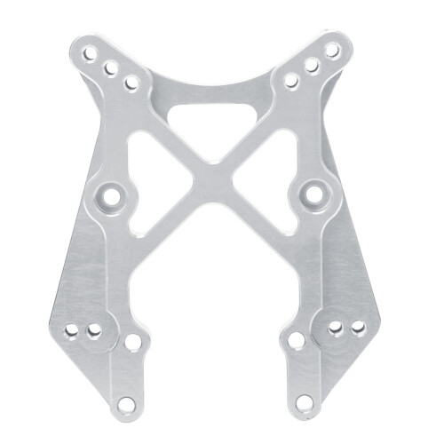 (Silver) Front Shock Tower for ECX 2WD RC Model 1/10 Silver