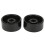 (Black) 2pcs Alloy Beadlock Wheel Rims White 2