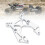 (Silver) Front Shock Tower for ECX 2WD RC Model 1/10 Silver 3