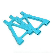 (Blue) 2PCS Alloy Front Lower Arm for KYOSHO 4WD Optima 1/10 Off Road Blue