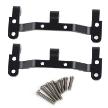 (Black 1PC) Aluminum Alloy Front Rear Rod Mount for MN D90 Black 1PC