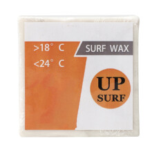 (Warm Wax) UPSURF Square Transparent Milk White Surfboard Anti-slip Wax Tool Base