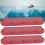 (red) 3Pcs Plastic Surfboard Fin Plug Base with Wrench Yellow 2