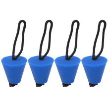 (blue) Universal Silicone Scupper Plug Drain Hole Bung for Dinghy Kayak Boat