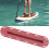 (red) 3Pcs Plastic Surfboard Fin Plug Base with Wrench Yellow 4