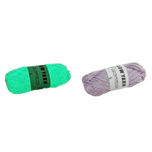 1 rouleau de fil de coton pour tricoter des-G008 Taro Violet