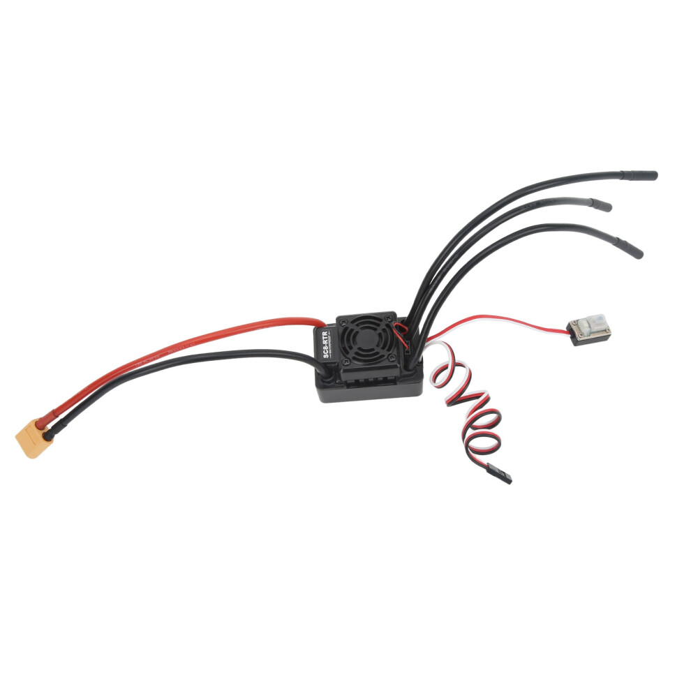 RC 120A Waterproof Brushless ESC for 1/10 RC Car, 120A Continuous, 6-12V Input-image-OPC-PMMVP76-NEW