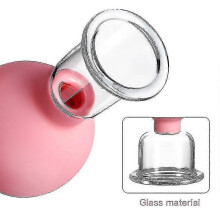 Massage Body Cups Rubber Vacuum Cupping Glasses Face Skin Lifting Body Facial Cupping Therapy Tool