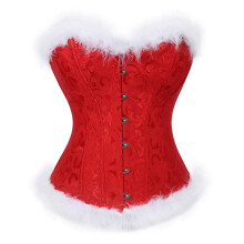 Cosets de noël Costume de père noël pour femmes,-Rouge XXXL