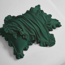 Matte Satin Pillowcase Washed Silk Pillowcase Solid Color Simulated Silk,51*76cm
