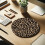 (Multicolor, 20*20cm) Creative Pattern Round Mouse Pad, Mouse Pad with Non-slip Rubber Base, Universal Mouse Pad for Office & Home 11