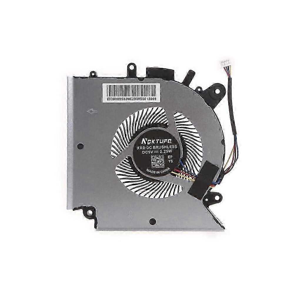 Kikidex (As Show, Cpu) For Msi Katana Gf66 Gf76 11Sc 11Uc Laptop Cpu Cooling Fan 5V 4Pin Gpu Radiator