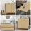 Wood Grain Floor Sticker Autoadhesivo PVC Para 10