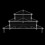 Transparent Display Shelf for Figurines and Party-Triangle 2 1