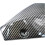 Splitter Side Skirt Extension Front Rear Bumper Lip Spoiler Diffuser Scratch Protector Carbon Fiber Winglets Black 3
