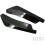 Splitter Side Skirt Extension Front Rear Bumper Lip Spoiler Diffuser Scratch Protector Carbon Fiber Winglets Black 5