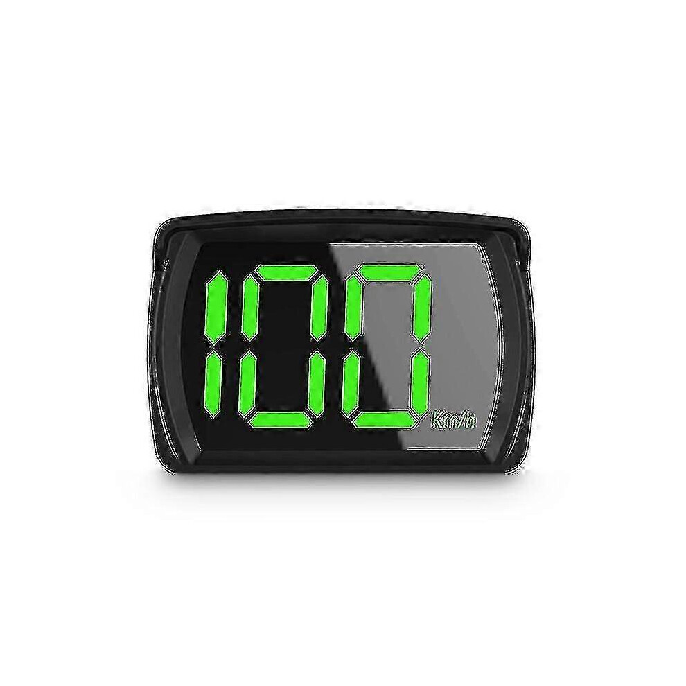 Kikidex (As Show, One Size) The Latest Gps Hud Digital Speedometer Plug And Play All Car Large Font Kmh Mph Car Accessories