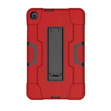 Étui blindé avec support pour Samsung Galaxy Tab A 8.4 2020 Rouge — coque antichoc tablette, housse protection intégrale