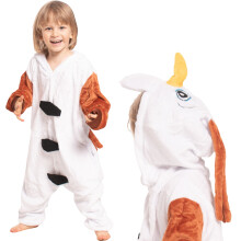 Pyjama enfant Costume Kigurumi Onesie La Reine des Neiges Bonhomme de neige Olaf 135-145cm