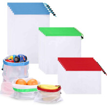 Sacs en filet pour organiser les jouets Produits 20 pièces de différentes tailles