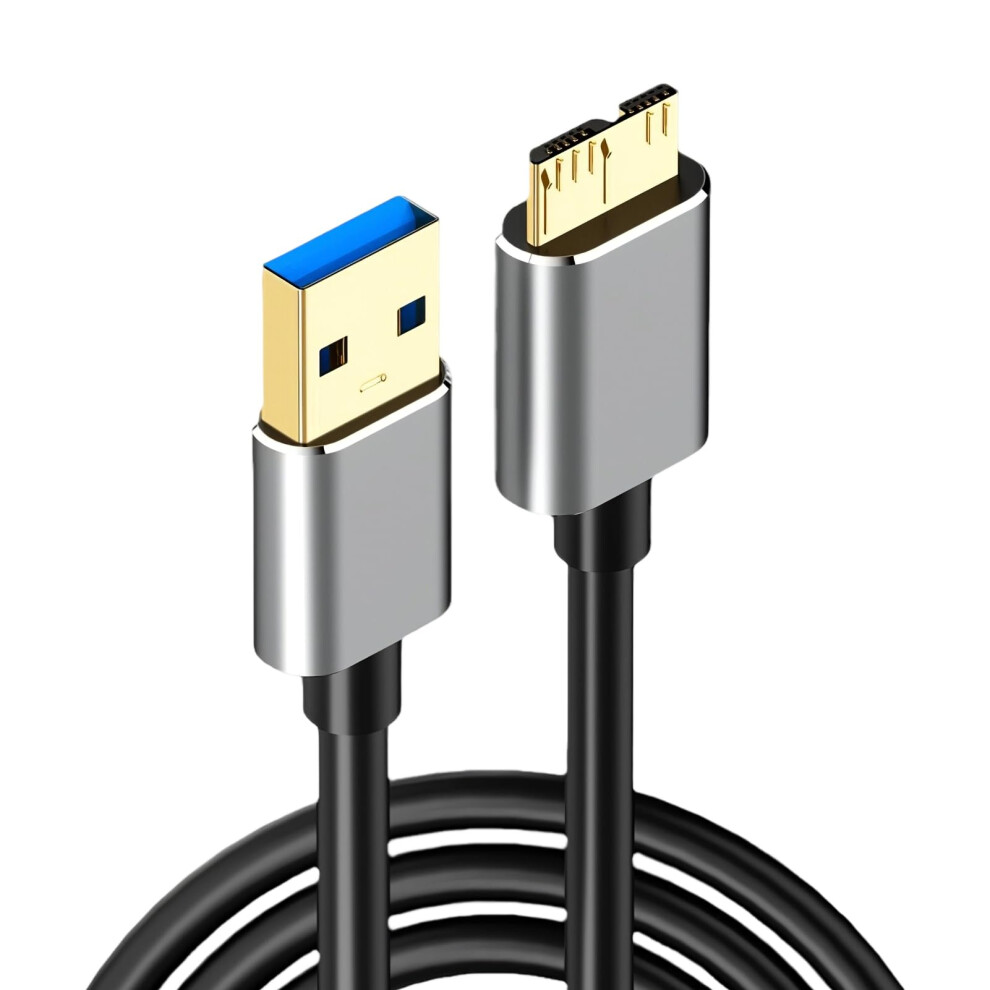 Usb 3.0 A To Micro B Hard Drive Cable 1M External Braided 5Gbps Compatible With Wd My Passport Seagate Expansion 9067246454265